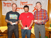 David (links) erreicht im SVSE-VVST-Skicup den 2. Platz. Engelberg 28.03.2015