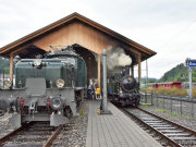 "Krokodil" Ce 6/8 III und Dampflok Ed 3/4 2, Bauma (CH), 01.09.2019