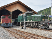 Tm III und "Krokodil" Ce 6/8 III, Bauma (CH), 01.09.2019