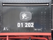 Dampflok 01 202 in Olten, 15.08.2020