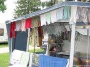 Waschtag, TCS Camping Le Signal, Orbe (CH), Juni 2005