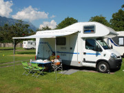 Camping Jungfraublick, Interlaken (CH), August 2012