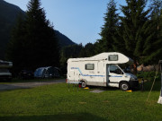 TCS Camping Fontanivas, Disentis (CH), Juli 2013