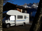 Camping Eienwäldli, Engelberg (CH), März 2017