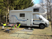Alpencamping, Nauders (A), April 2019