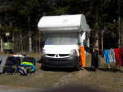 Alpencamping, Nauders (A), April 2019