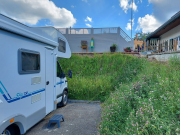 Privatplatz, Cournillens (CH), Juli 2020