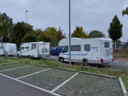 Stellplatz, Fellbach (DE), Oktober 2020