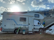 Camping, Surcuolm (CH), April 2021