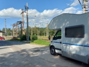 Parkplatz Bahnhof, Semmering (AT), Juli 2024